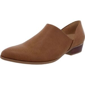 Naturalizer Tan Slip-On Pointed Toe D'Orsay Loafer